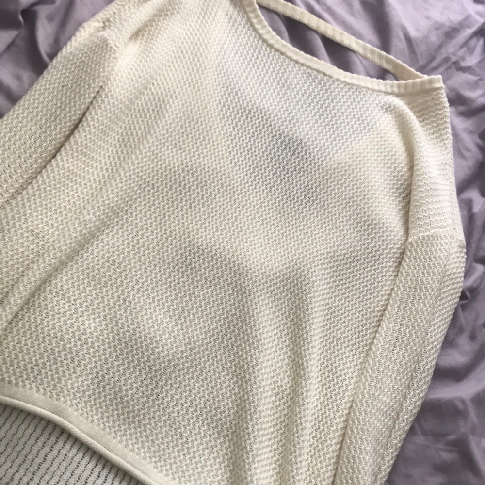 Creme Color Knitted Sweater☃️